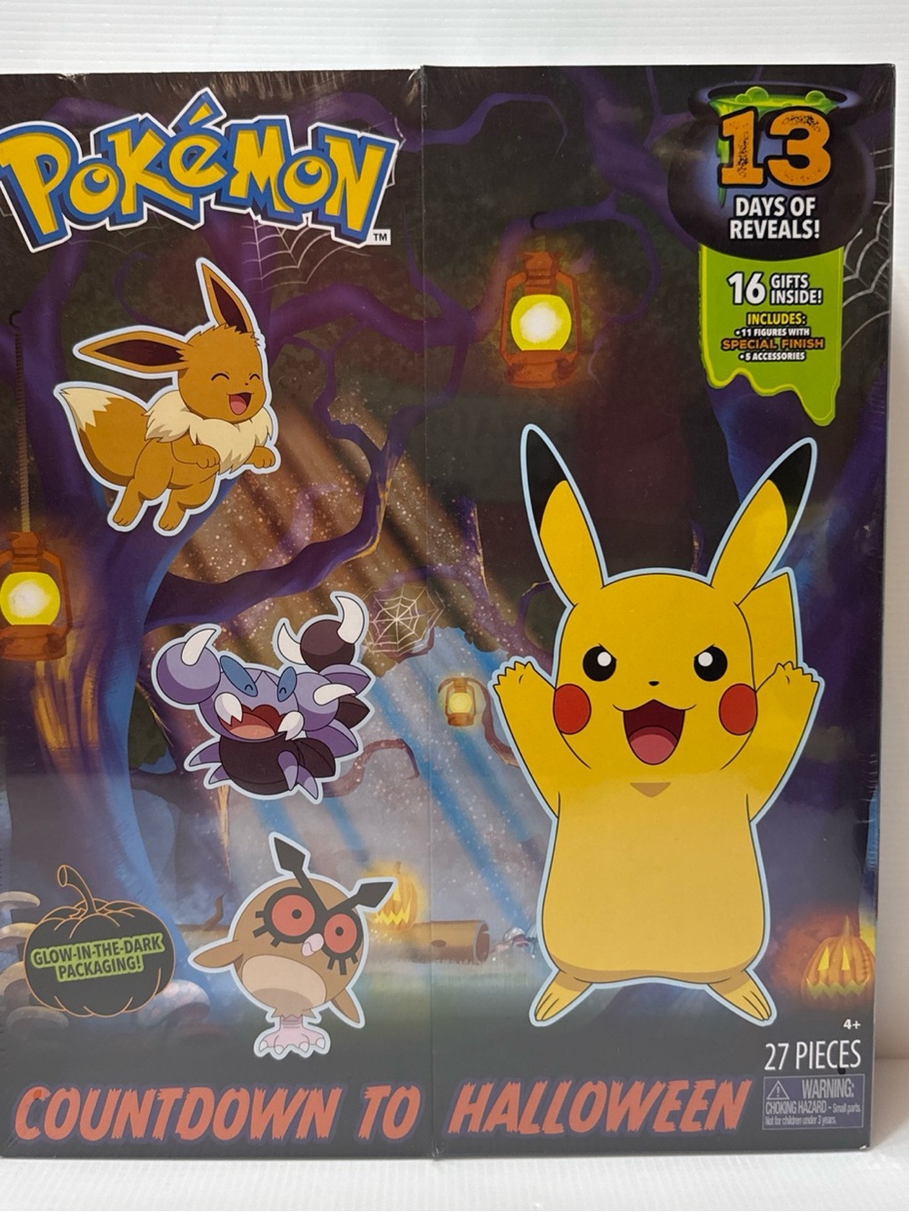 Pokemon Halloween Countdown Calendar - Eevee Pikachu